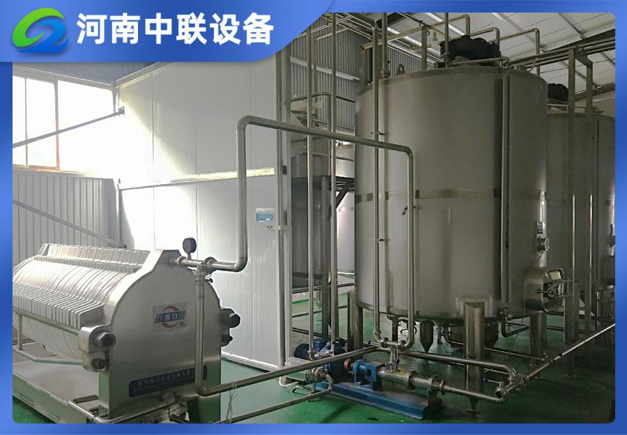 紙板壓濾機(jī)+配料系統(tǒng)