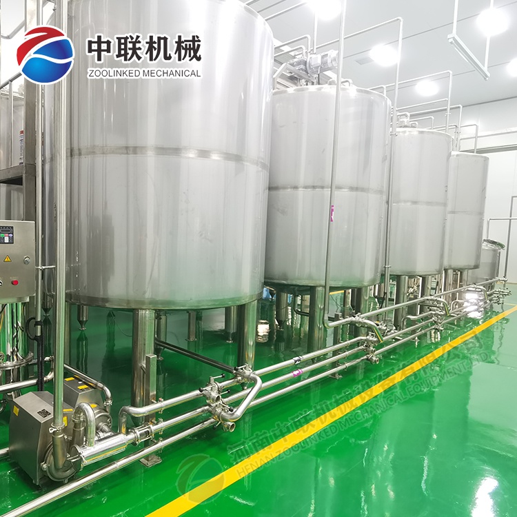 整套中藥提取飲料生產線設備