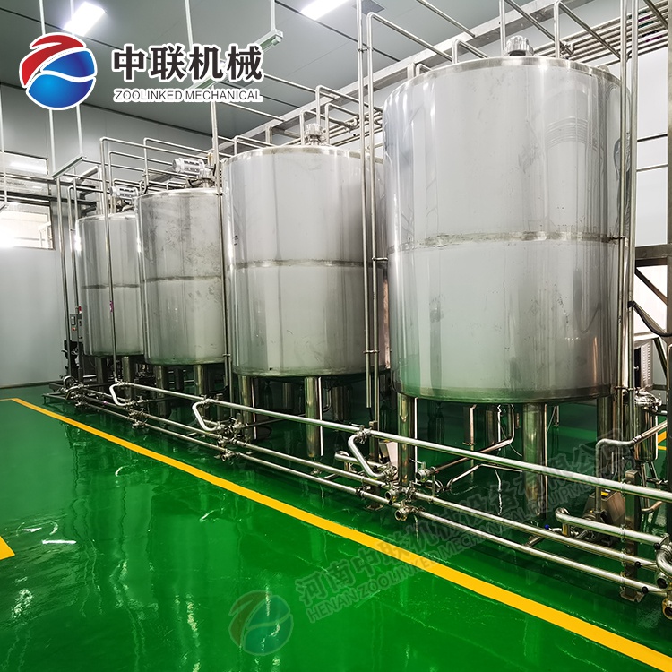 全自動山楂醋飲料生產線設備